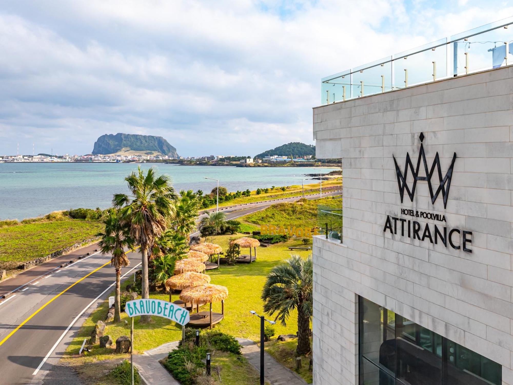 Jeju Attirance Hotel & Poolvilla Seogwipo Exterior foto